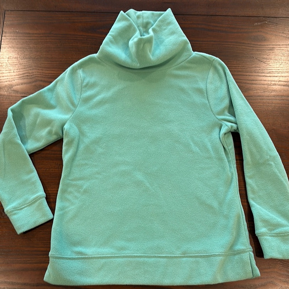 Cozy Turquoise Turtleneck Sweater
